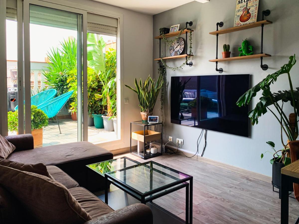 Incredible 2Br Penthouse With Urban Rooftop Garden Барселона Екстер'єр фото